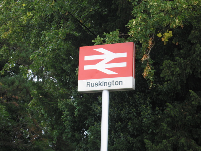 Ruskington sign