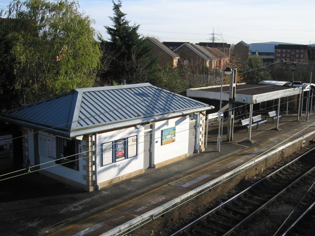 Rye House platform 1 buildings