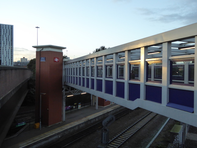 Salford Crescent footbridge