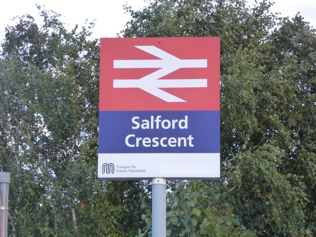 Salford Crescent sign