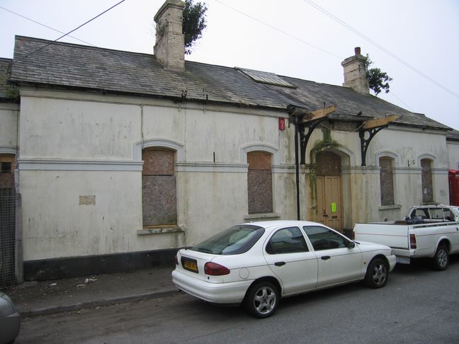 Saltash building rear