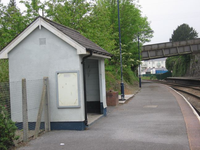 Saltash westbound shelter