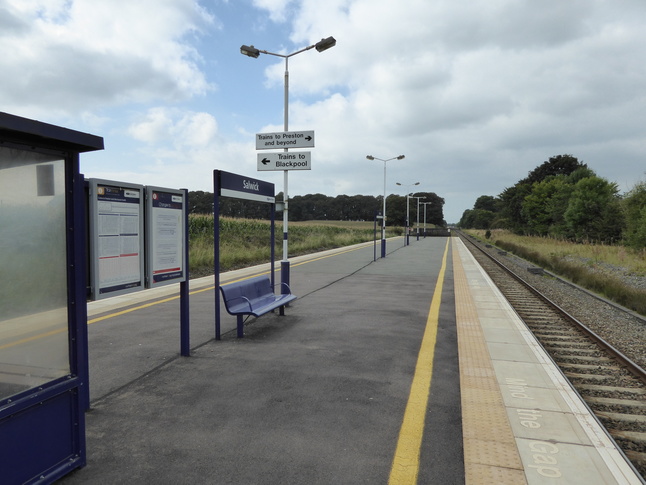 Salwick platform 2 looking west