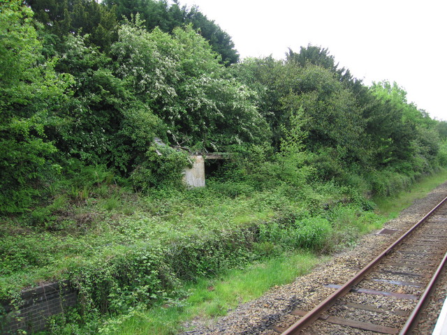 Sampford Courtenay old
platform