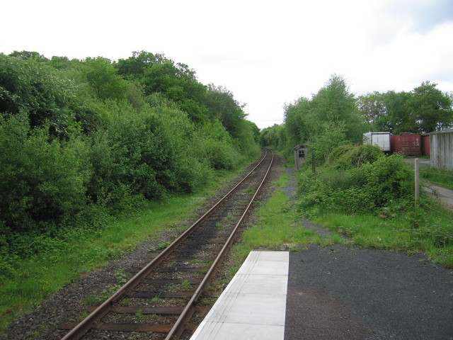 Sampford Courtenay looking
west