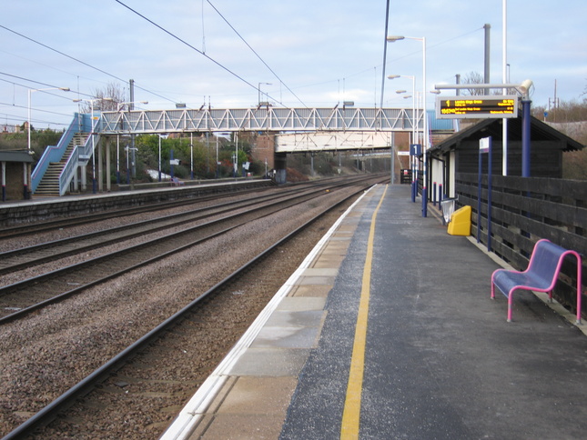 Sandy platform 1 looking north