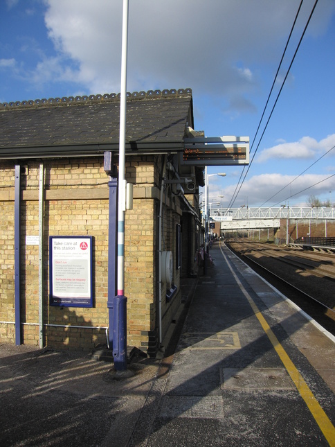 Sandy platform 2 looking north