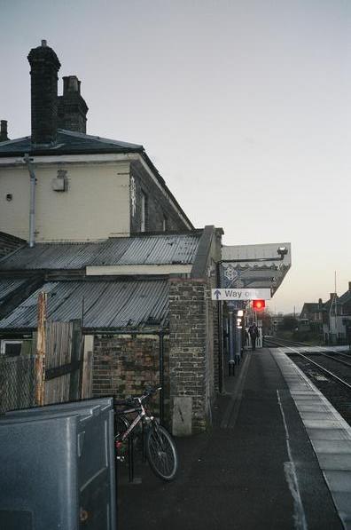Saxmundham platform 1