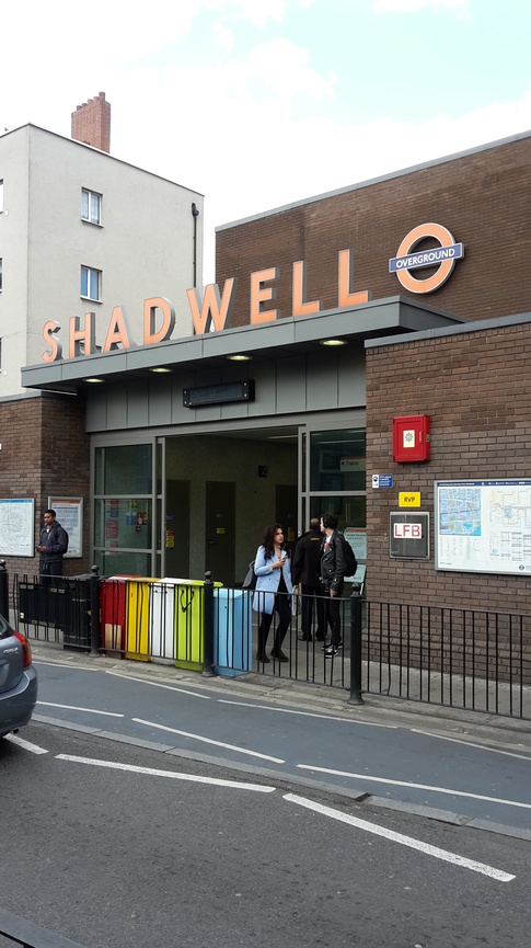 Shadwell southern entrance