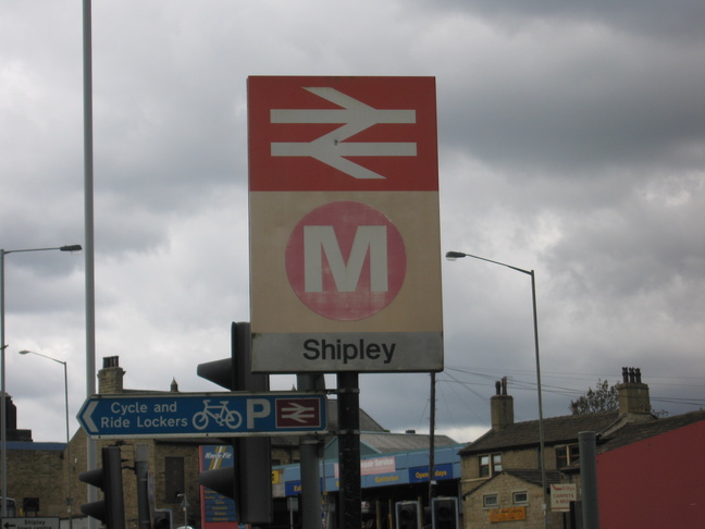 Shipley station sign