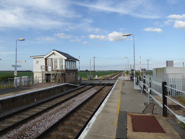 Shippea Hill platform 2 looking
east