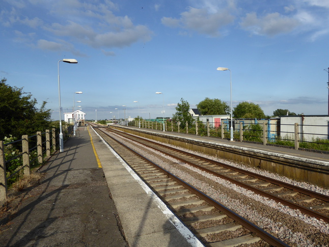 Shippea Hill platforms looking
east