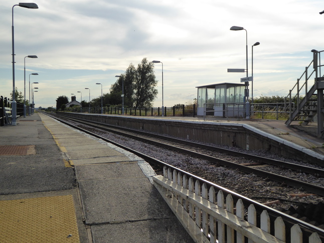 Shippea Hill platforms looking
west