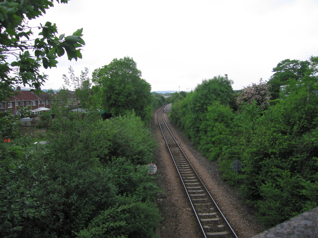 Shirehampton from bridge
looking west