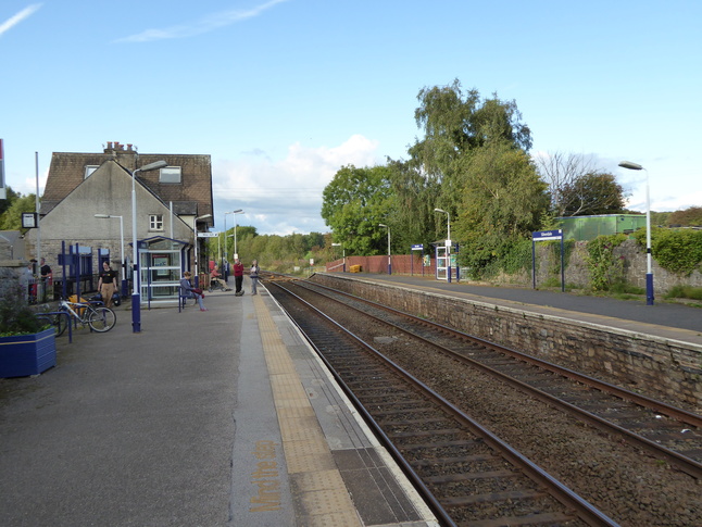 Silverdale platform 1 looking north