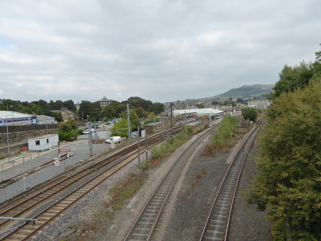 Skipton disused platform