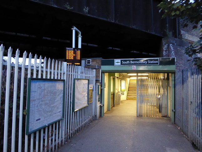 South Bermondsey entrance