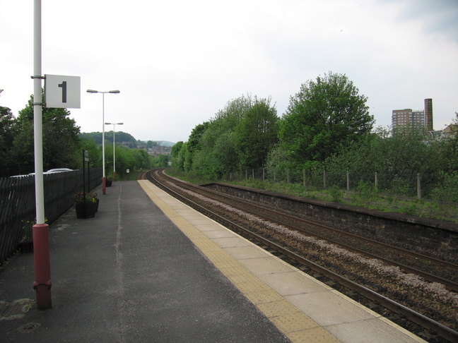 Sowerby Bridge platform 1 looking
west