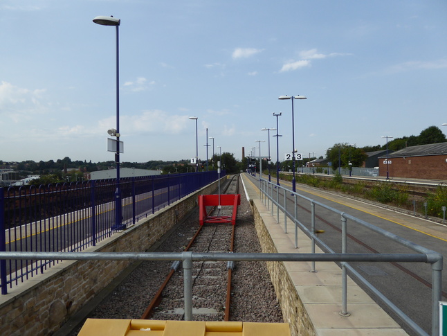 Stalybridge platform 2 buffers