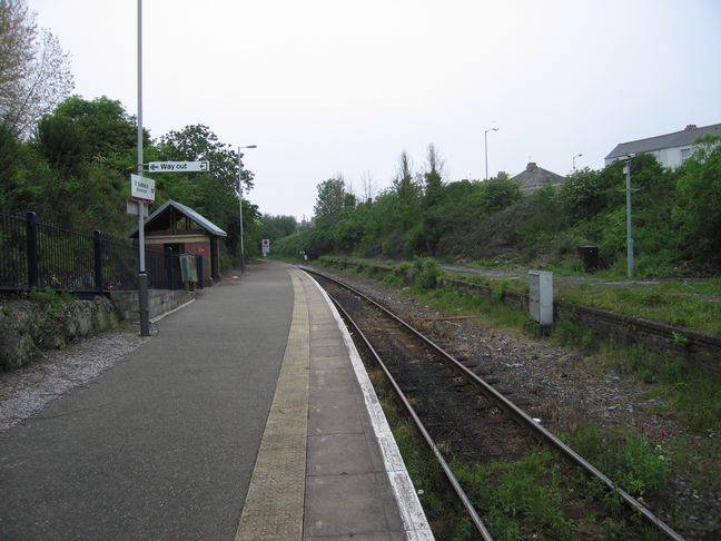 St Budeaux Victoria Road
platform