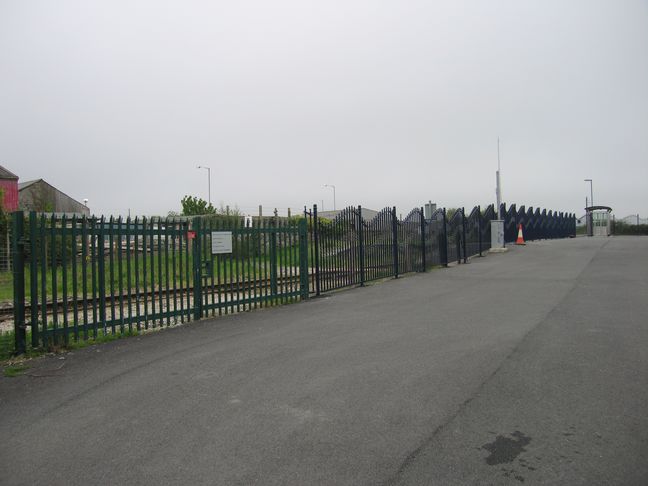 St Columb Road fence