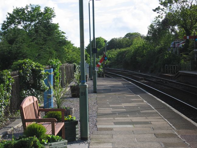 St Erth west end of station