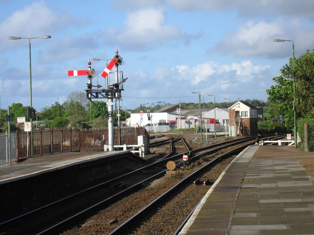 St Erth junction and signals