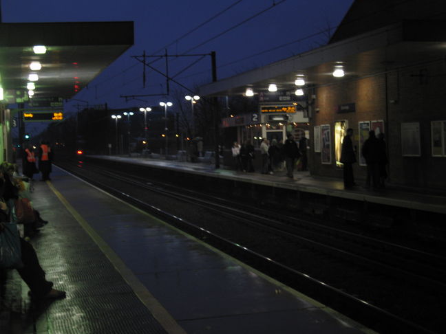 Stevenage platforms 2 and 3