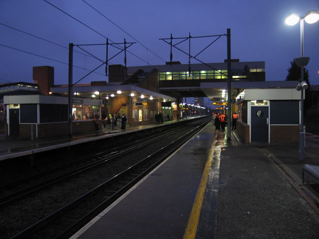 Stevenage platforms 2 and 3