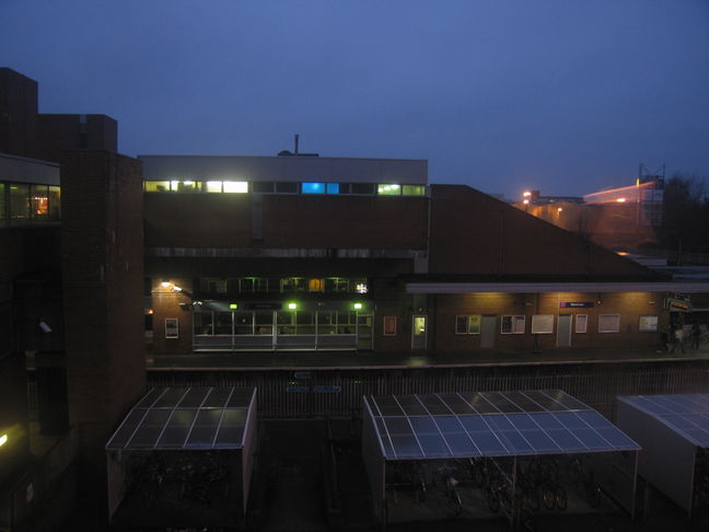 Stevenage bike sheds and
platforms
