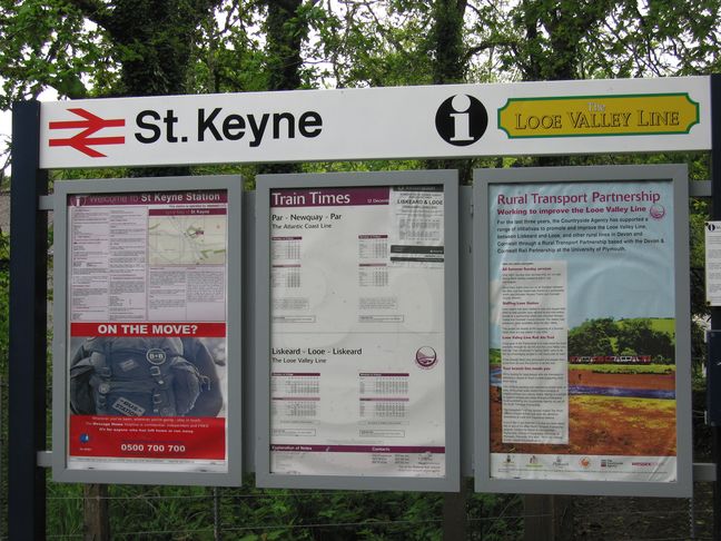 St Keyne sign