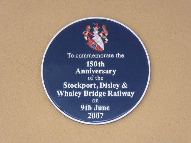Stockport 150th plaque