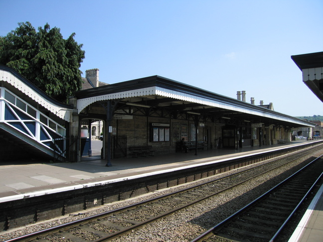 Stroud platform 1 seen from platform
2