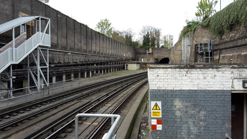 Surrey Quays looking north