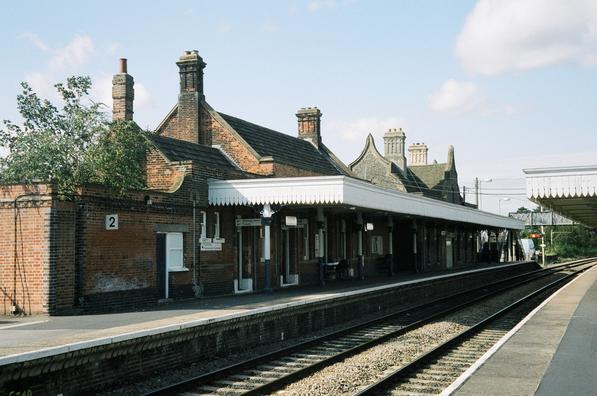 Thetford platform 2 building