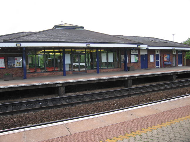 Tiverton Parkway station
rear