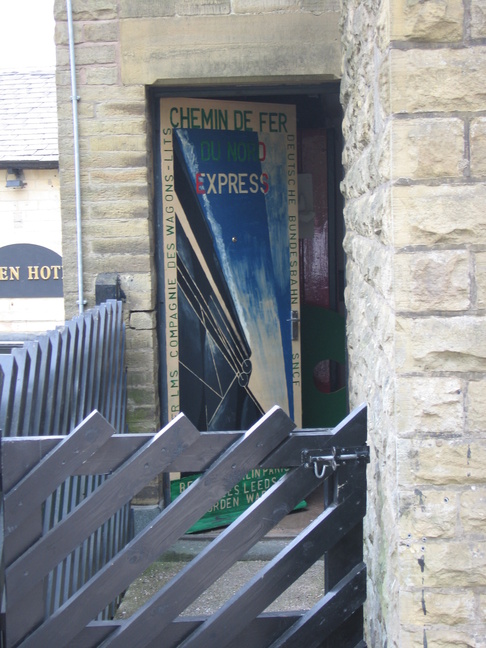 Todmorden arty door