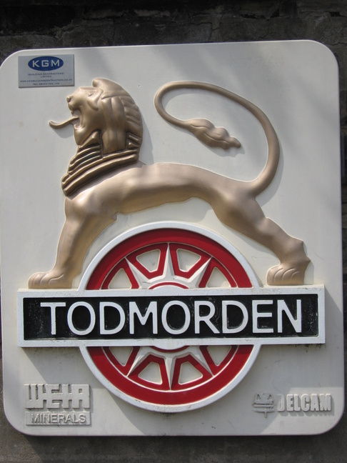 Todmorden cycling lion