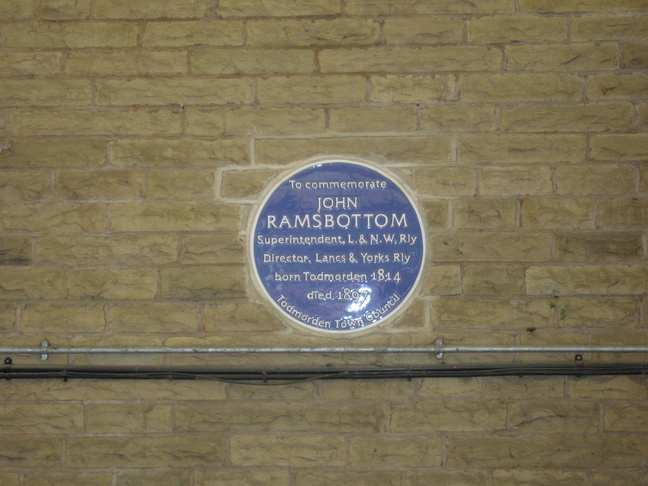 Todmorden plaque