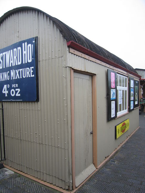 Totnes Littlehempston tin
shed