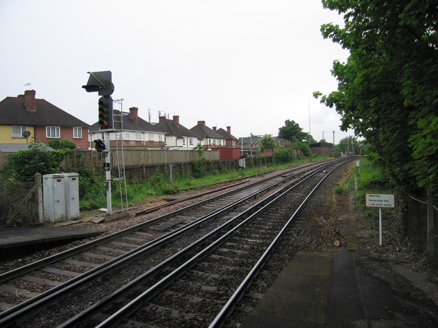 Totton looking west