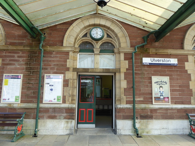 Ulverston ticket hall
entrance