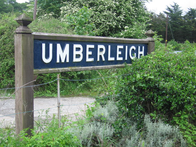 Umberleigh old sign