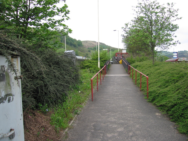 Walsden platform 1 approach