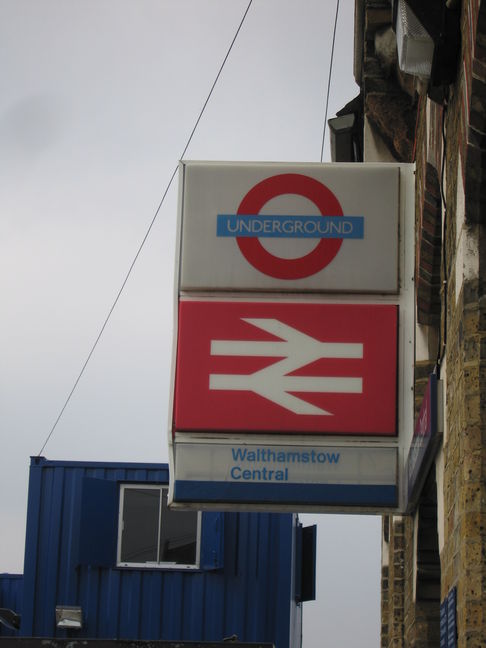 Walthamstow Central sign