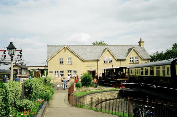 Wansford new station
building