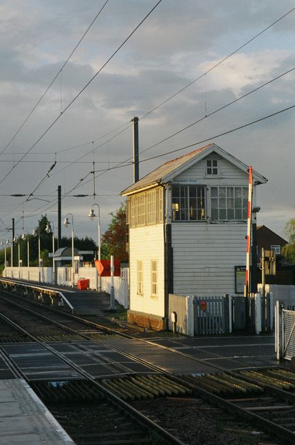 Watlington, looking north at Magdalen
Road signalbox