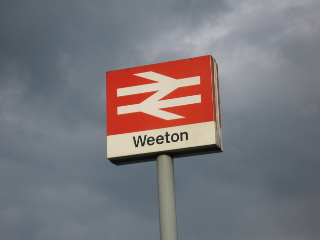 Weeton sign