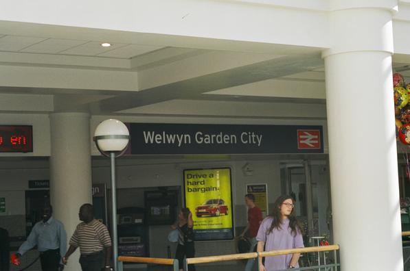 Welwyn Garden City sign