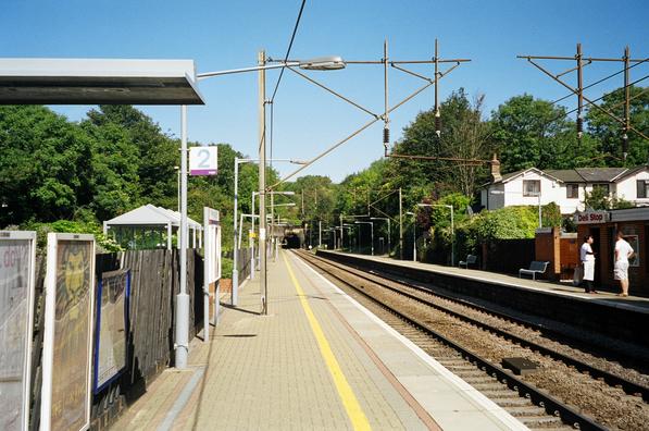 Welwyn North platform 2